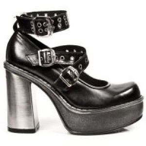  M.9809-S10 NOMADA NEGRO PL NEW CIRCLE TACON ACERO New Rock M.9809-S10 -  