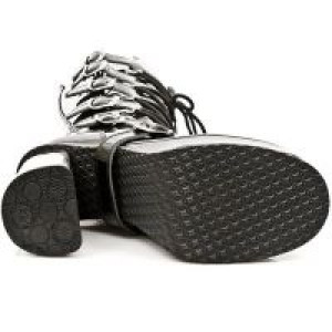  M.9908-C2 CHAROL NEGRO PLATAFORMA NEW CIRCLE TACON ACERO -  6