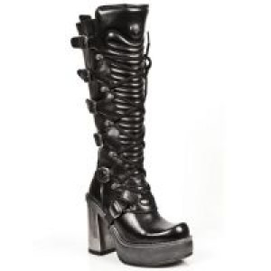  M.9972-C10 NOMADA NEGRO NEW CIRCLE TACON ACERO -  2
