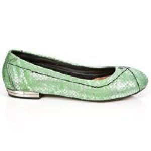  M.BL003-C6 PITON PLISADO VERDE TPU NEGRO BAILARINAS New Rock M.BL003-C6 -  