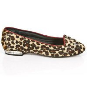  M.BL005-C2 LEOPARDO PELO MARRON VIVO ROJO TPU NEG BAILARINAS -  1