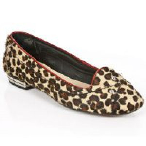  M.BL005-C2 LEOPARDO PELO MARRON VIVO ROJO TPU NEG BAILARINAS -  2