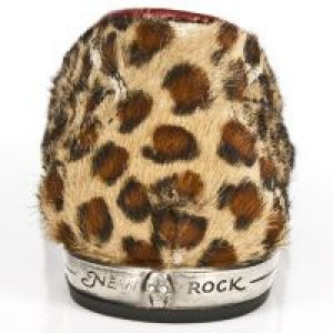  M.BL005-C2 LEOPARDO PELO MARRON VIVO ROJO TPU NEG BAILARINAS -  5