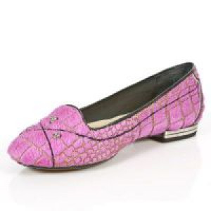  M.BL005-C5 PELO COCO FUCSIA VIVO NEGRO TPU NEGRO BAILARINAS -  4
