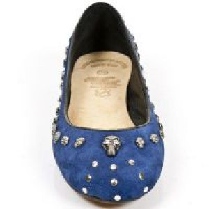  M.BL006-C1 VELOUR AZUL AZAFATA TPU NEGRO BAILARINAS T BL ACE -  3