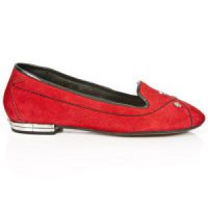  M.BLC005-C1 VELOUR ROJO TPU NEGRO BAILARINAS T BL ACERO -  1