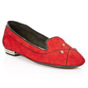  M.BLC005-C1 VELOUR ROJO TPU NEGRO BAILARINAS T BL ACERO -  2