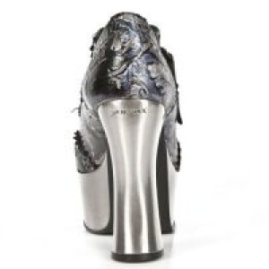  M.DK020-R12 VINTAGE FLOWER LILA PL DARK METAL ACERO TACON AC -  5