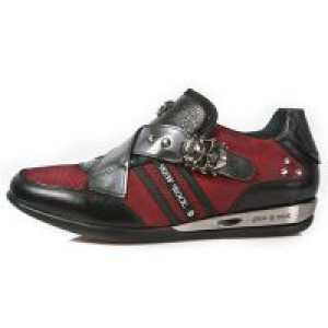  M.HY005-C2 NOMADA NEGRO NATURE ROJO PULIK ACERO ITALI NEG HY New Rock M.HY005-C2 -  