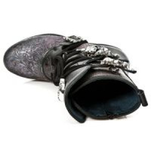  M.HY017-C4 VINTAGE FLOWER LILA NOMADA NEGRO ANTIK LILA PER H -  7