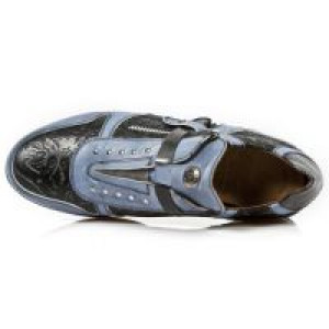  M.HY018-C8 BOX TALCO AZUL VINTAGE FLOWER NEGRO PULIK ACERO E -  7