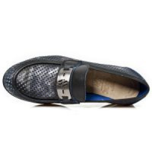  M.HY025-C1 BOX PLANE PERFORADO CUAD 2035 REVESS AZUL LUX NEG -  7