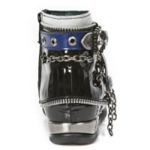  M.HY101-C10 NAPA BLANCA CHAROL NEGRO ANTIK AZUL HYBRID NEGRO -  5