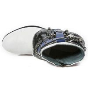 M.HY101-C10 NAPA BLANCA CHAROL NEGRO ANTIK AZUL HYBRID NEGRO -  7