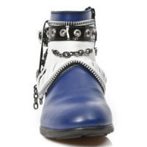  M.HY101-C9 ANTIK AZUL NAPA BLANCA CHAROL NEGRO HYBRID NEGRO -  3