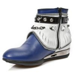  M.HY101-C9 ANTIK AZUL NAPA BLANCA CHAROL NEGRO HYBRID NEGRO -  4