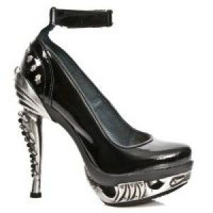  M.MAG001-C4 CHAROL NEGRO PIEL VIVO NEGRO MAGNETO ACERO New Rock M.MAG001-C4 -  