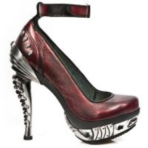  M.MAG001-C9 BOX ROJO METAL PIEL VIVO NEGRO MAGNETO ACERO New Rock M.MAG001-C9 -  