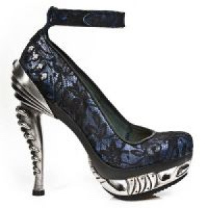  M.MAG001-R7 BOX AZUL METAL ENCAJE 54 PIEL VIVO NEGRO MAGNETO New Rock M.MAG001-R7 -  