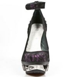  M.MAG001-R8 BOX FUCSIA METAL ENCAJE 54 PIEL VIVO NEGRO MAGNE -  3