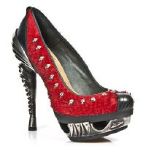  M.MAG018-C3 SOFT NEGRO PELO SERPIENTE ROJO PIEL VIVO NEG MAG -  2