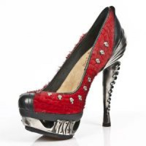  M.MAG018-C3 SOFT NEGRO PELO SERPIENTE ROJO PIEL VIVO NEG MAG -  4