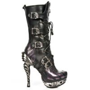  M.MAG049-C1 ITALI NEGRO ANTIK LILA -  1