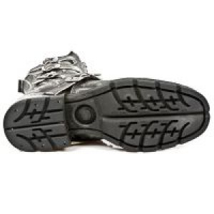  M.MR019-C2 VINTAGE RASPADO NEGRO MOTOROCK NEGRO TACON ACERO -  6