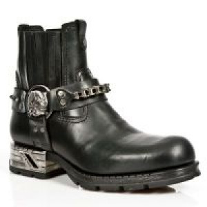  M.MR024-C1 ITALI NEGRO MOTOROCK NEGRO TACON ACERO -  2