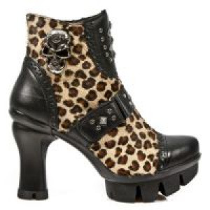  M.NEOPUNK005-C2 NOMADA NEGRO PELO LEOPARDO MARRON NEOPUNK NE -  1