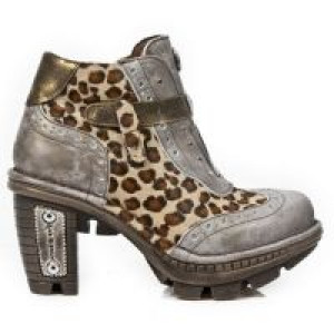  M.NEOTR003-C7 BOX TALCO ORO PELO LEOPARDO MARRON BOX OROMANE -  1