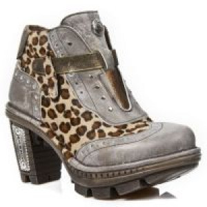  M.NEOTR003-C7 BOX TALCO ORO PELO LEOPARDO MARRON BOX OROMANE -  2