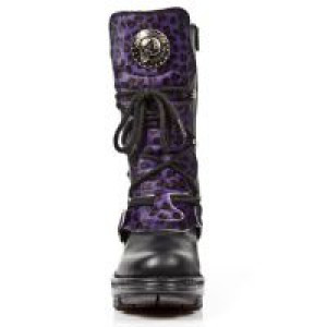  M.NEOTR005-C10 ITALI NEGRO PELO LEOPARDO LILA NEOTRAIL NEGRO -  3