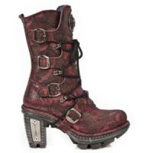  M.NEOTR005-C11 CAMU GLITTER ROJO NEOTRAIL ACERO -  1