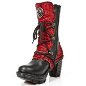  M.NEOTR005-C13 ITALI NEGRO PELO LEOPARDO ROJO NEOTRAIL NEGRO -  4