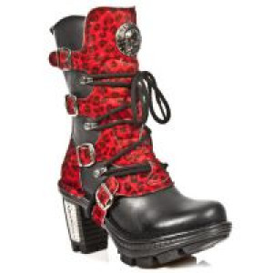  M.NEOTR005-C13 ITALI NEGRO PELO LEOPARDO ROJO NEOTRAIL NEGRO -  2