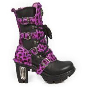  M.NEOTR005-C15 ITALI NEGRO PELO LEOPARDO FUCSIA NEOTRAIL NEG -  1