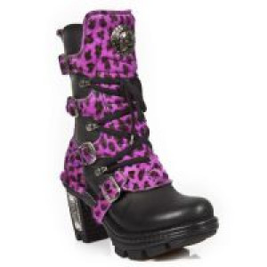  M.NEOTR005-C15 ITALI NEGRO PELO LEOPARDO FUCSIA NEOTRAIL NEG -  2