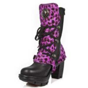  M.NEOTR005-C15 ITALI NEGRO PELO LEOPARDO FUCSIA NEOTRAIL NEG -  4