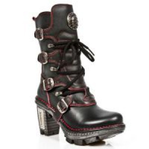  M.NEOTR005-C18 LUX NEGRO ROJO NEOTRAIL ACERO -  2
