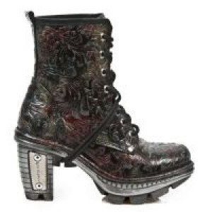   M.NEOTR008-S13 VINTAGE-2 FLOWER ROJO, RIB NEG, NEOTRAIL ACE New Rock M.NEOTR008-S13 -  