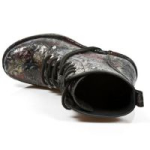  M.NEOTR008-S13 VINTAGE-2 FLOWER ROJO, RIB NEG, NEOTRAIL ACE New Rock M.NEOTR008-S13 -  