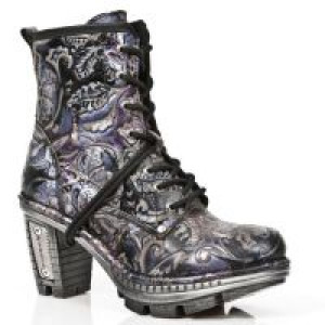  M.NEOTR008-S4 VINTAGE FLOWER LILA, RIB NEGRO, NEOTRAIL ACERO -  2