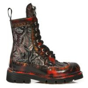  M.NEWMILI110-C3 PULIK ROJO VINTAGE ROJO PLANING NEGRO SIN -  1