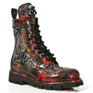  M.NEWMILI110-C3 PULIK ROJO VINTAGE ROJO PLANING NEGRO SIN -  2