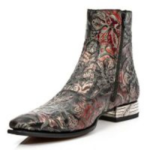  M.NW121-S23 VINTAGE FLOWER ROJO, VIP-1 GUM NEGRO T.VIP ACERO -  4
