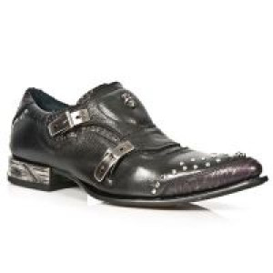  M.NW124-C1 SERPENTE MAKI LILA NOMADA NEGRO TACON VIP ACERO -  2