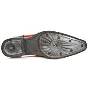  M.NW125-C1 PULIK ROJO VIP1 NEGRO SUELA ACERO T VIP ACERO -  6