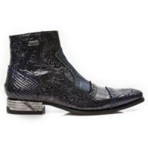  M.NW133-C2 PITON NEGRO GRAFITO REVESS AZUL DRAMA CHAROL NEGR -  1