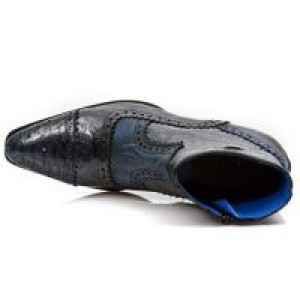  M.NW133-C2 PITON NEGRO GRAFITO REVESS AZUL DRAMA CHAROL NEGR -  7